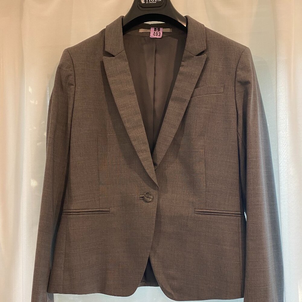 Tiger of Sweden grey blazer.